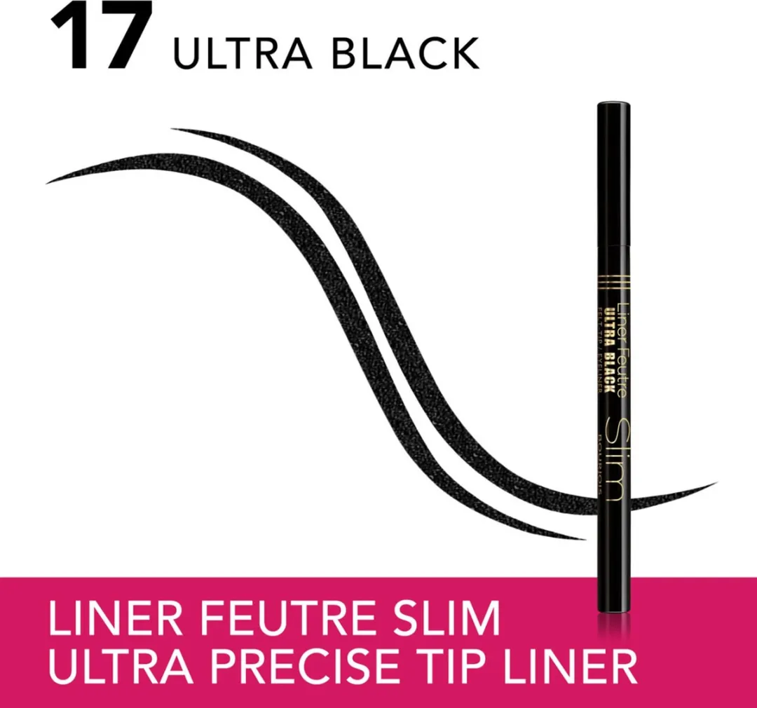 Bourjois Slim Liner Feutre 17 Ultra Black - 8ml