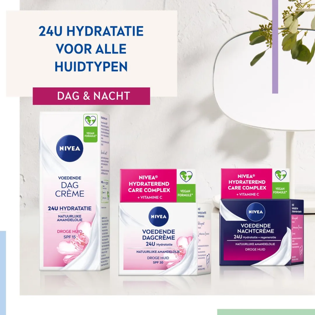 NIVEA Essentials Nachtcrème +24H 50ml