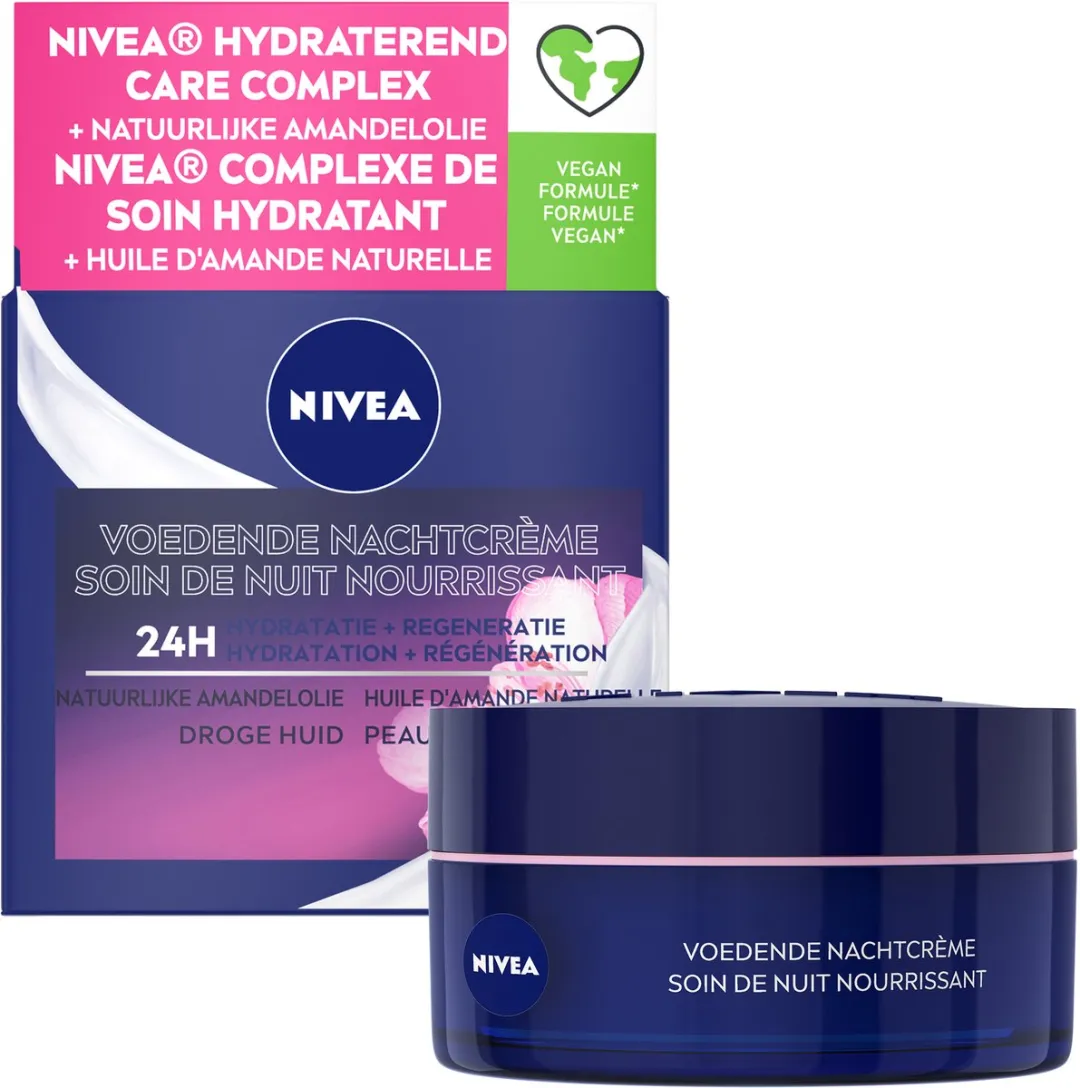 NIVEA Essentials Nachtcrème +24H 50ml