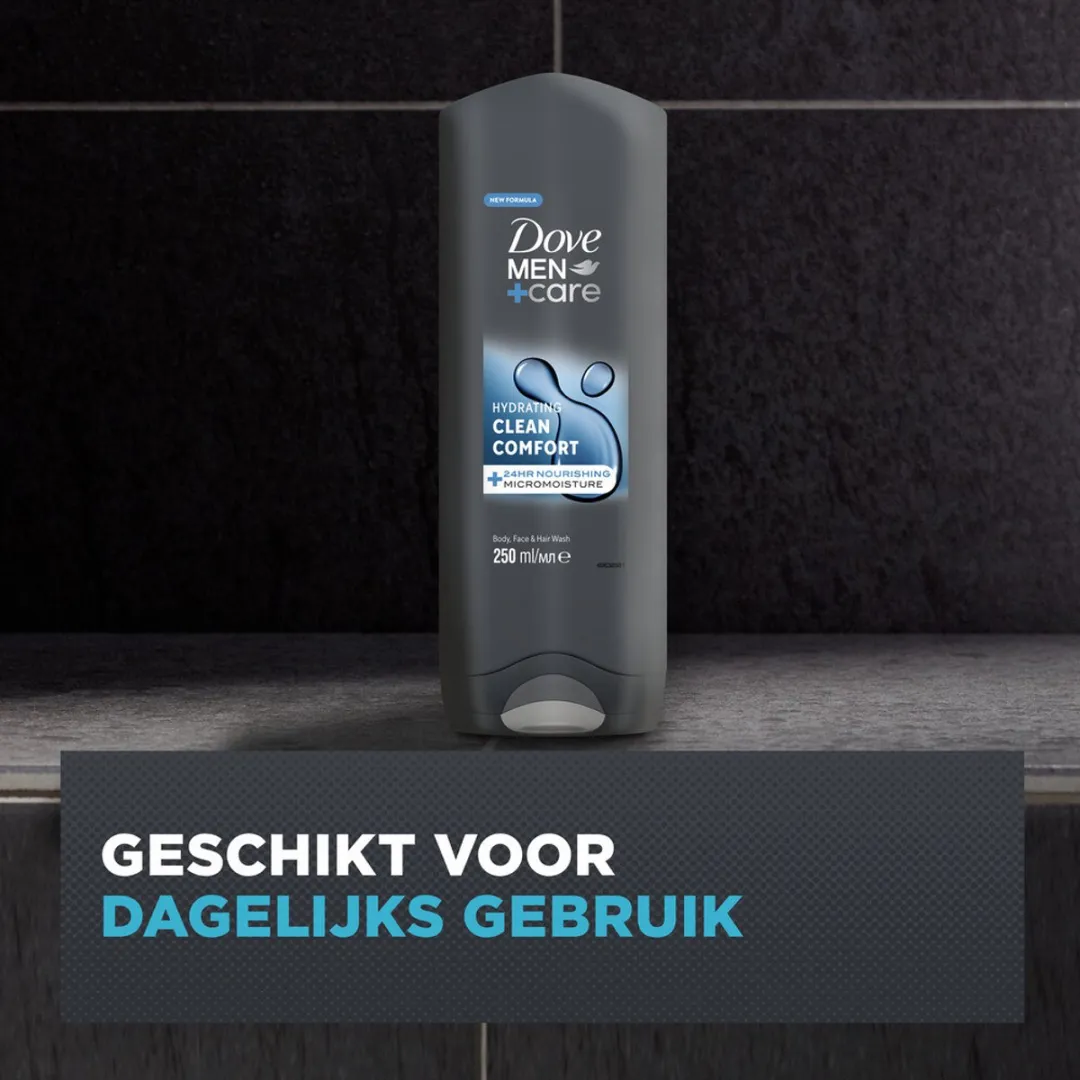 Dove Men+Care Douchegel Clean Comfort - 12x250ml
