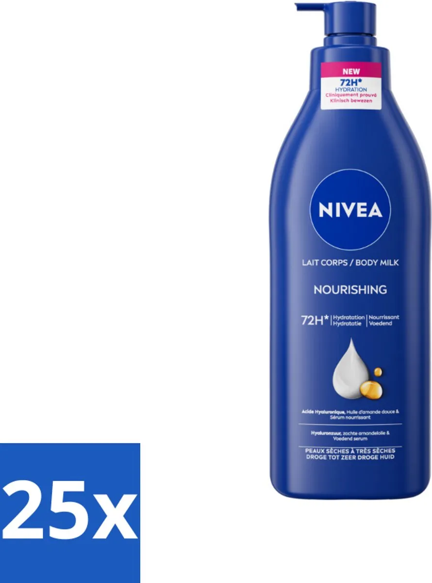 NIVEA Nourishing Body Milk 400ml