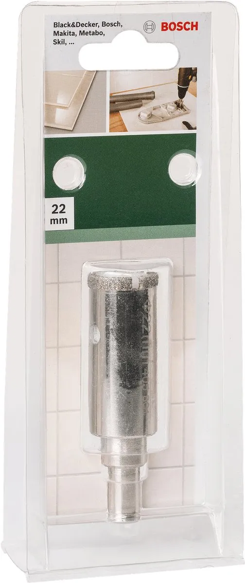 Bosch Diamant Gatzaag Keramiek Ø22mm - MPN 2609256C85