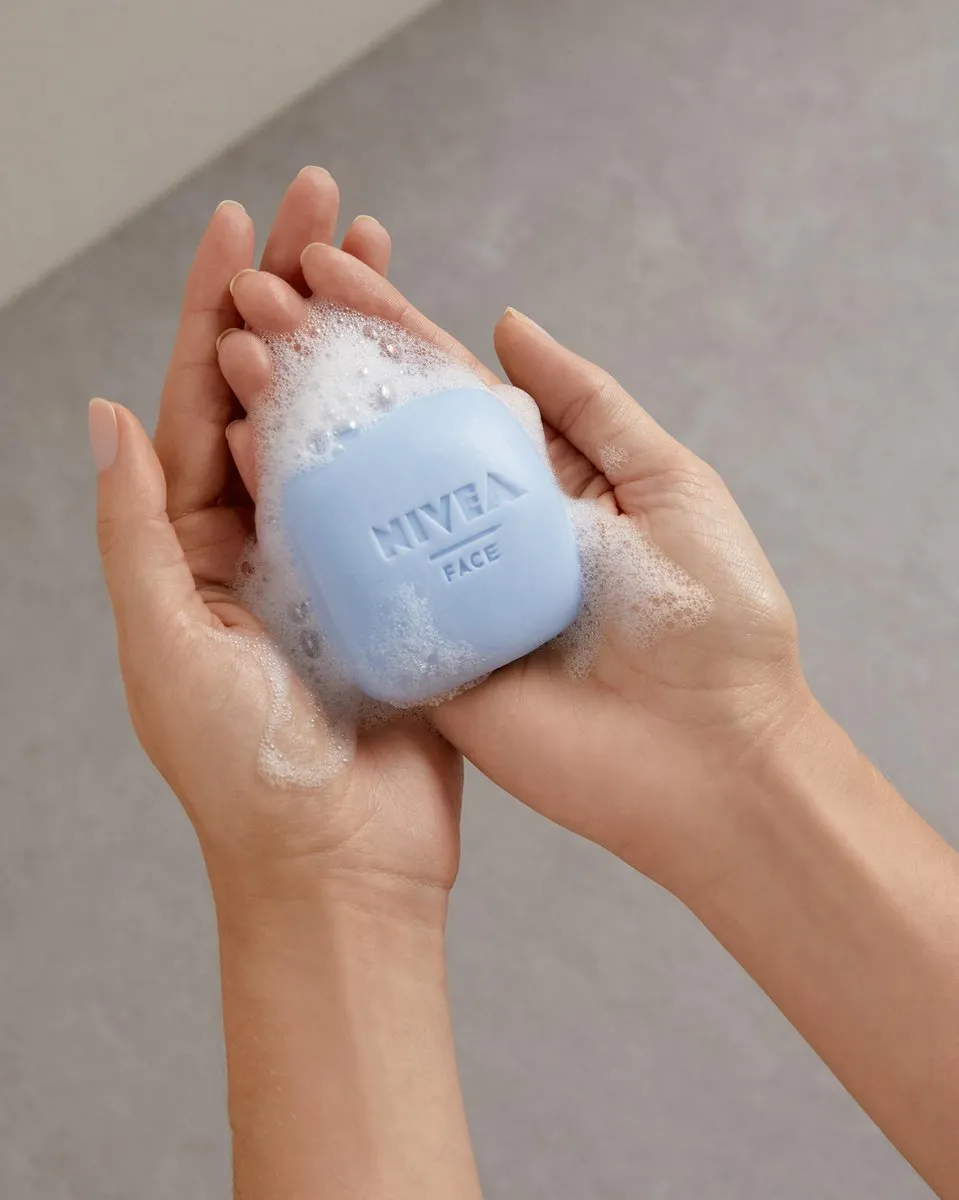 NIVEA Naturally Clean Gezichtsreinigingszeep 75g