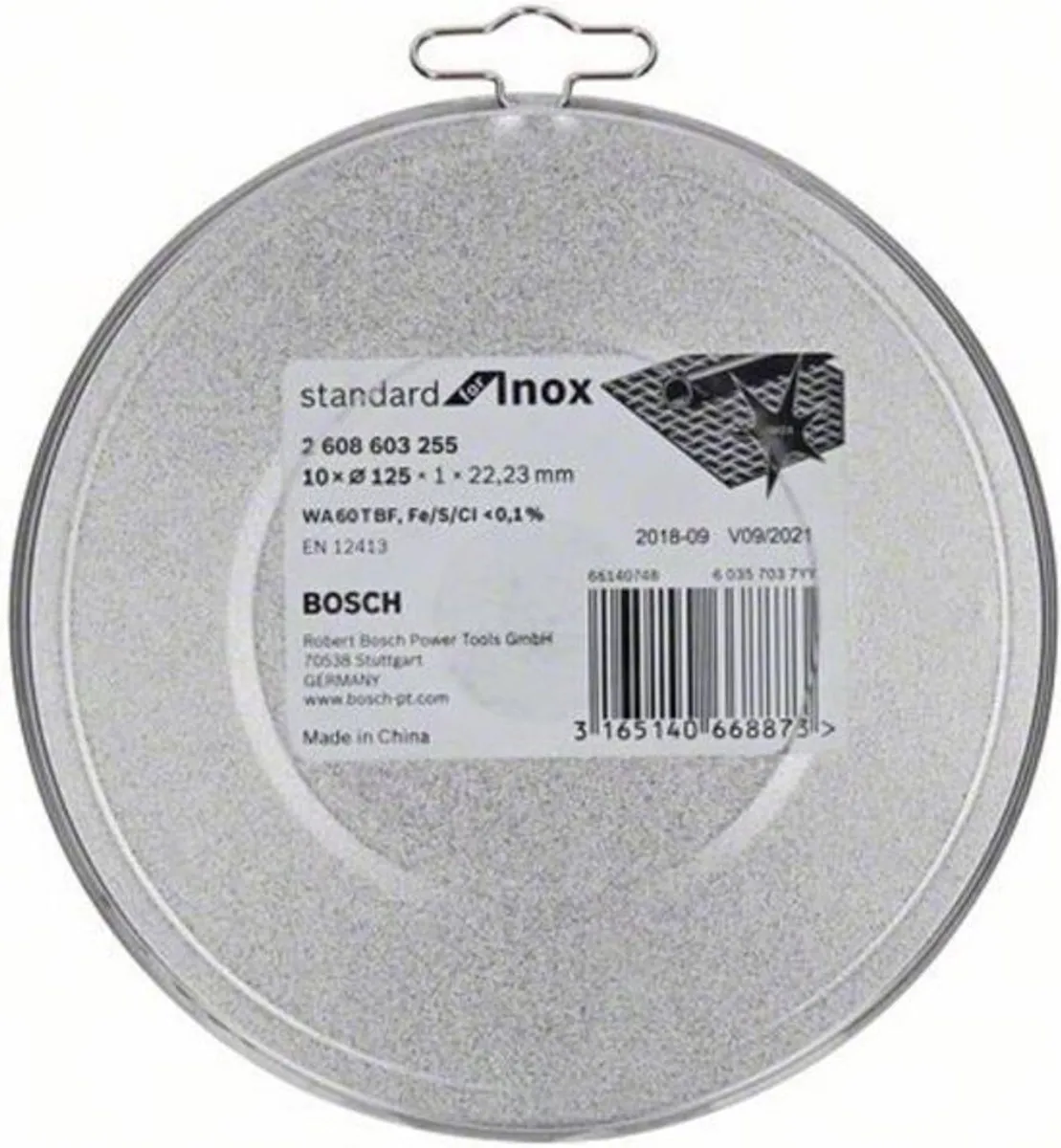 Bosch Doorslijpschijf Rapido WA 60 T BF 125mm - Metaal - 1 Stuk - afbeelding 6 van 6