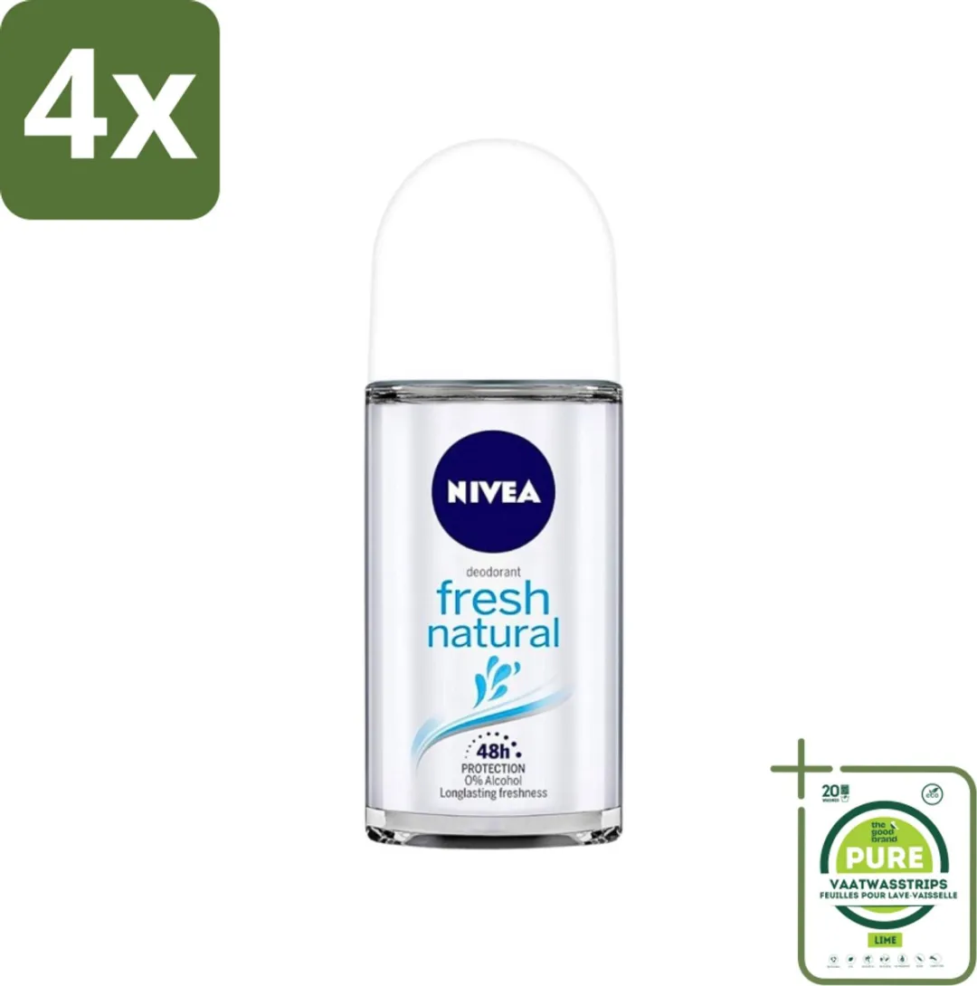 NIVEA Deodorant Roller Frisse Natuur 200ml