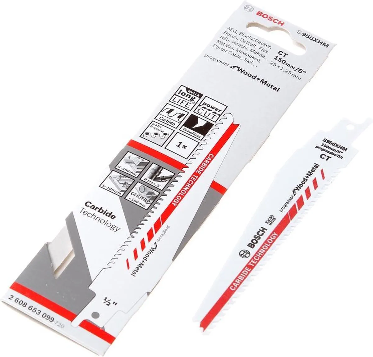 Bosch Basic WOODset OMT Reciprozaagblad - Hout
