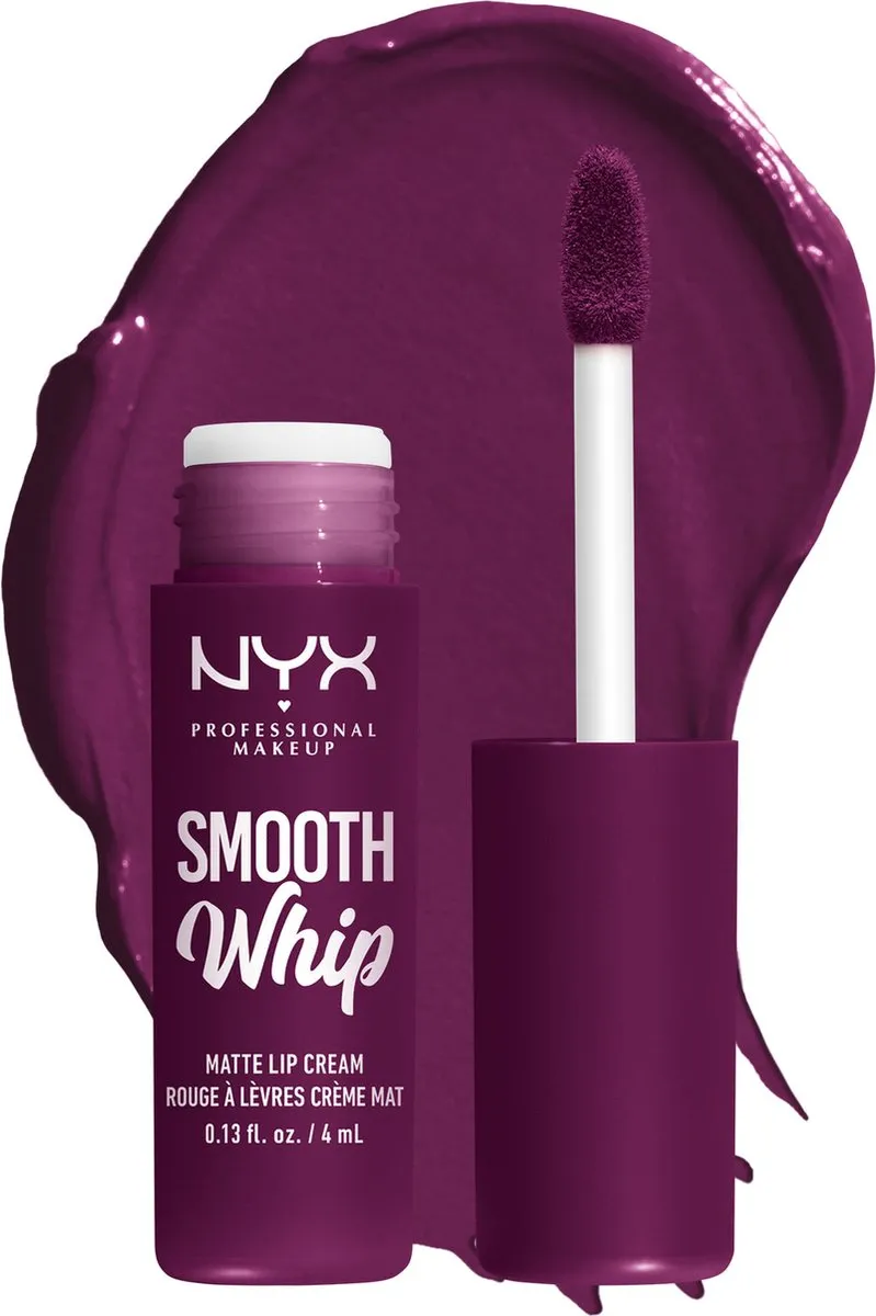 NYX Professional Makeup Smooth Whip Matte Lip Cream Berry Bed Sheet - 4ml