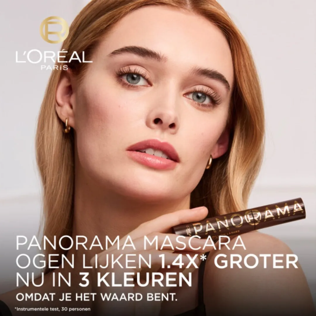 L'Oréal Paris Panorama Mascara Chromatic Brown - 24ml (3x8ml)