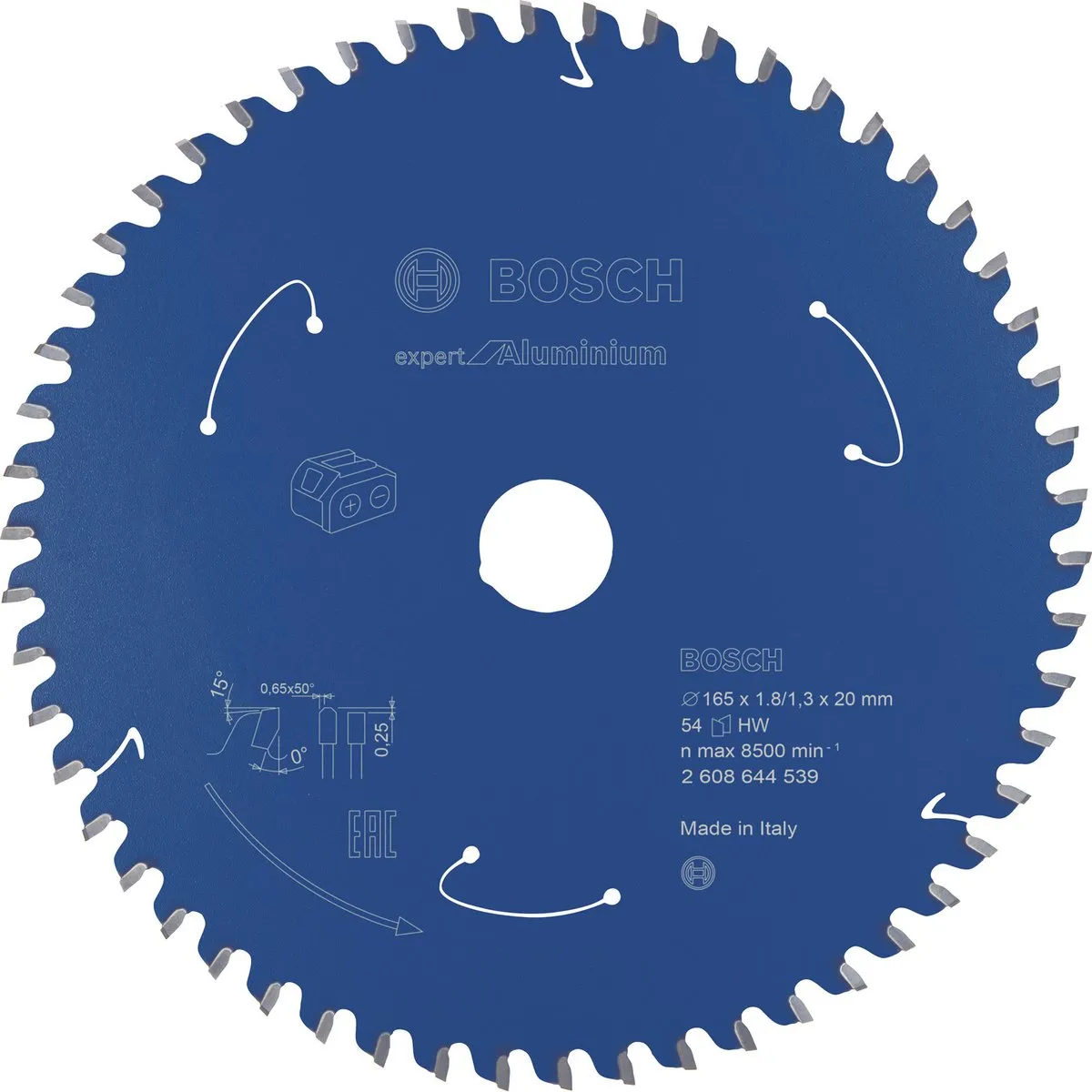 Bosch 2608644539 Cirkelzaagblad Expert 165mm Carbide