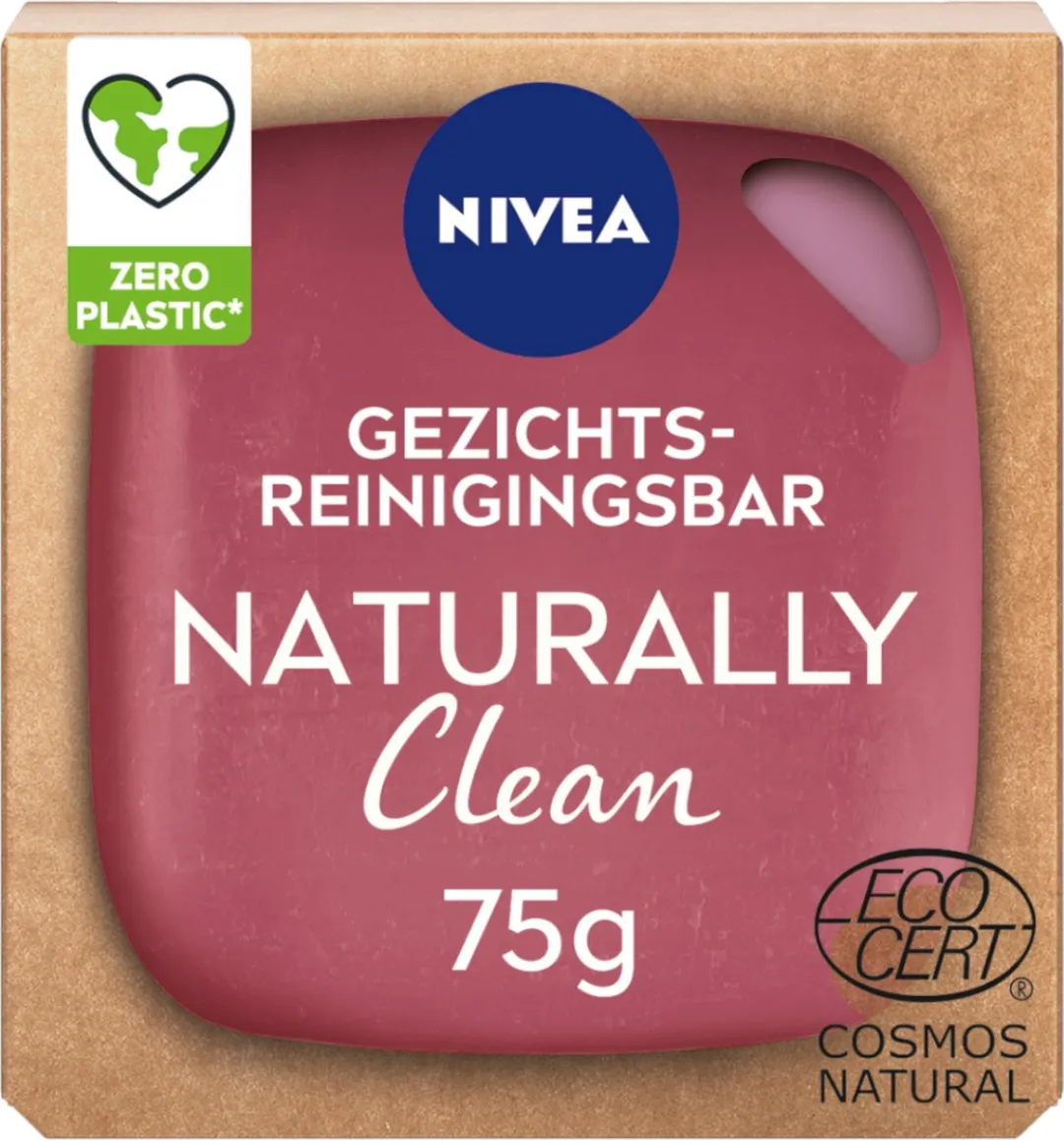 NIVEA Naturally Clean Face Bar Make Up Remover 75g - afbeelding 6 van 6