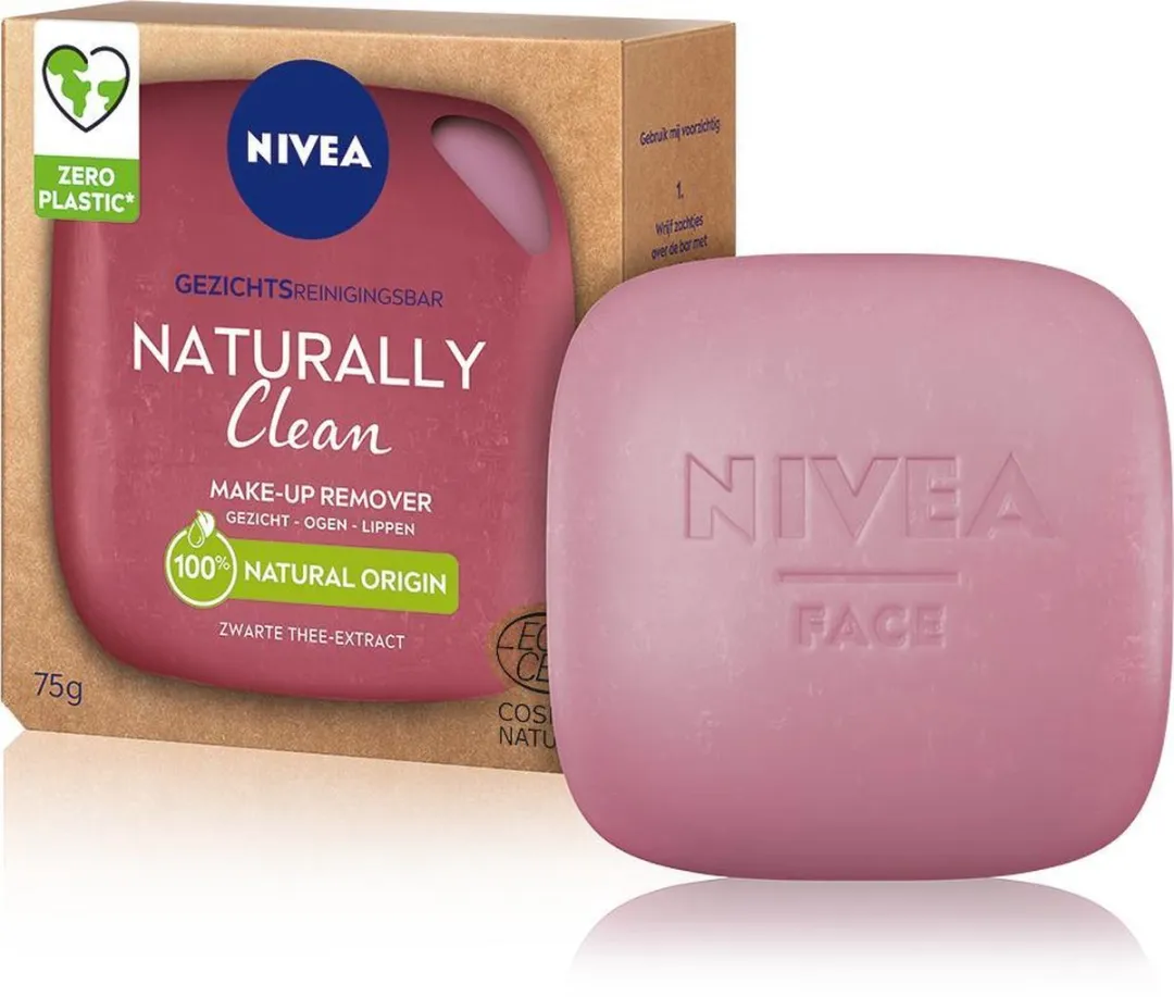 NIVEA Naturally Clean Face Bar Make Up Remover 75g