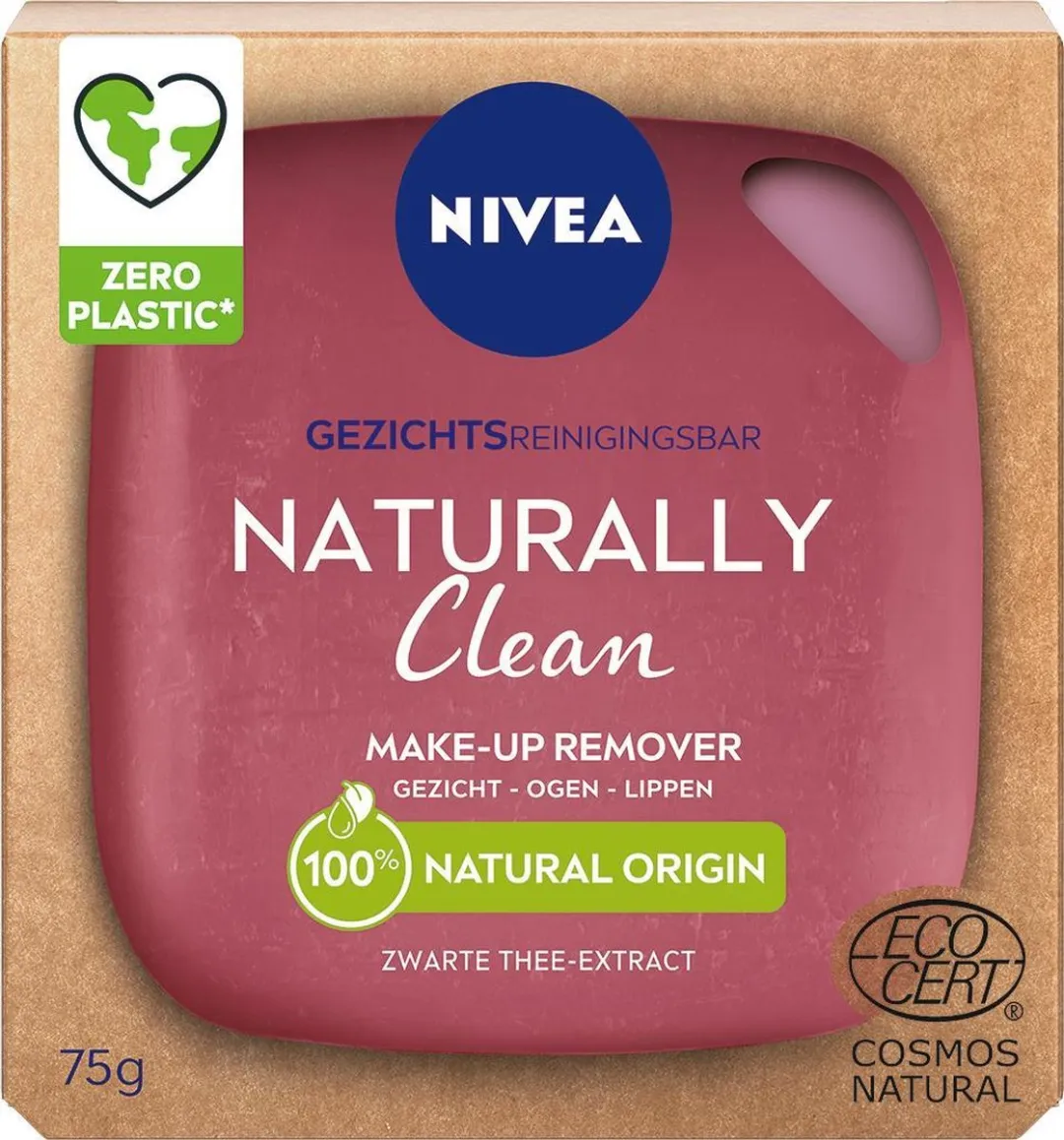 NIVEA Naturally Clean Face Bar Make Up Remover 75g