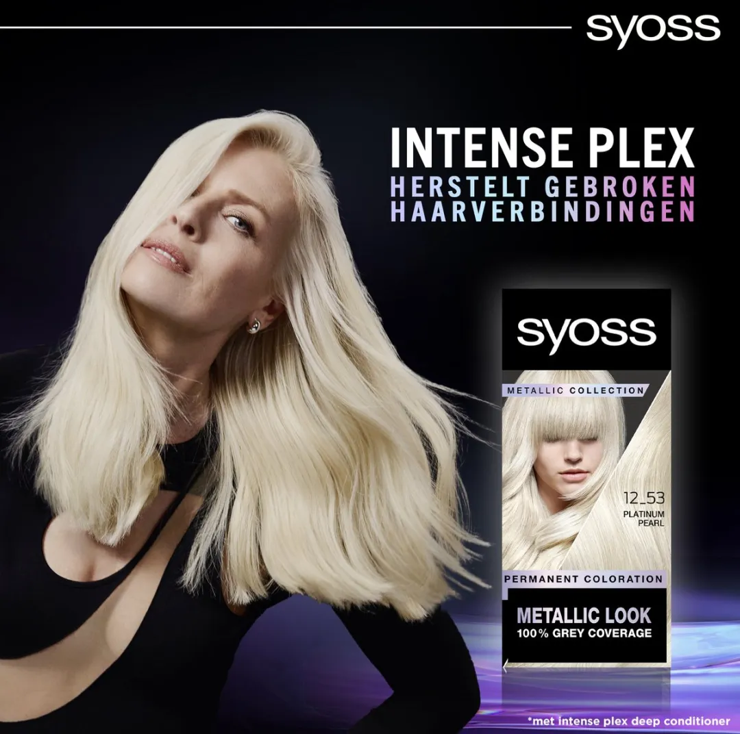SYOSS Metallics 12-53 Haarverf Permanent - 115ml - 3 Stuks