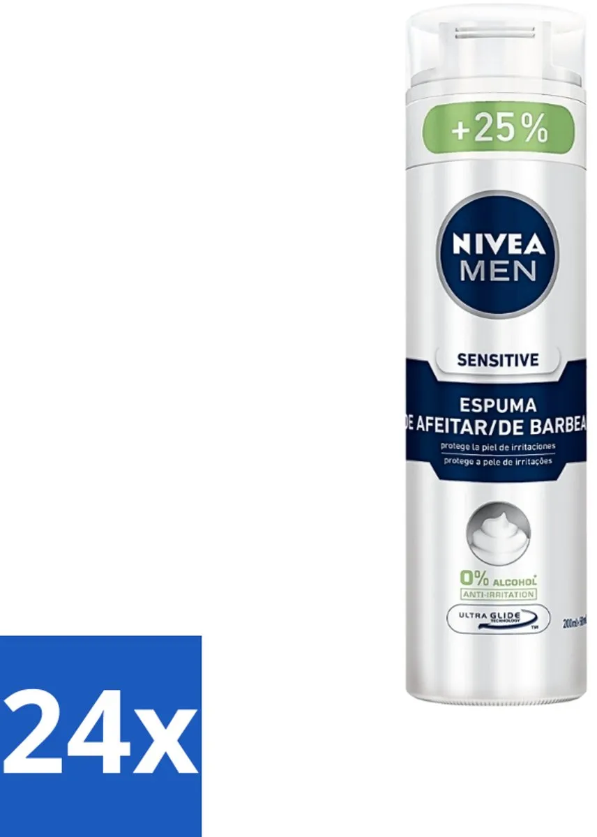 NIVEA Men Sensitive Scheerschuim 250ml