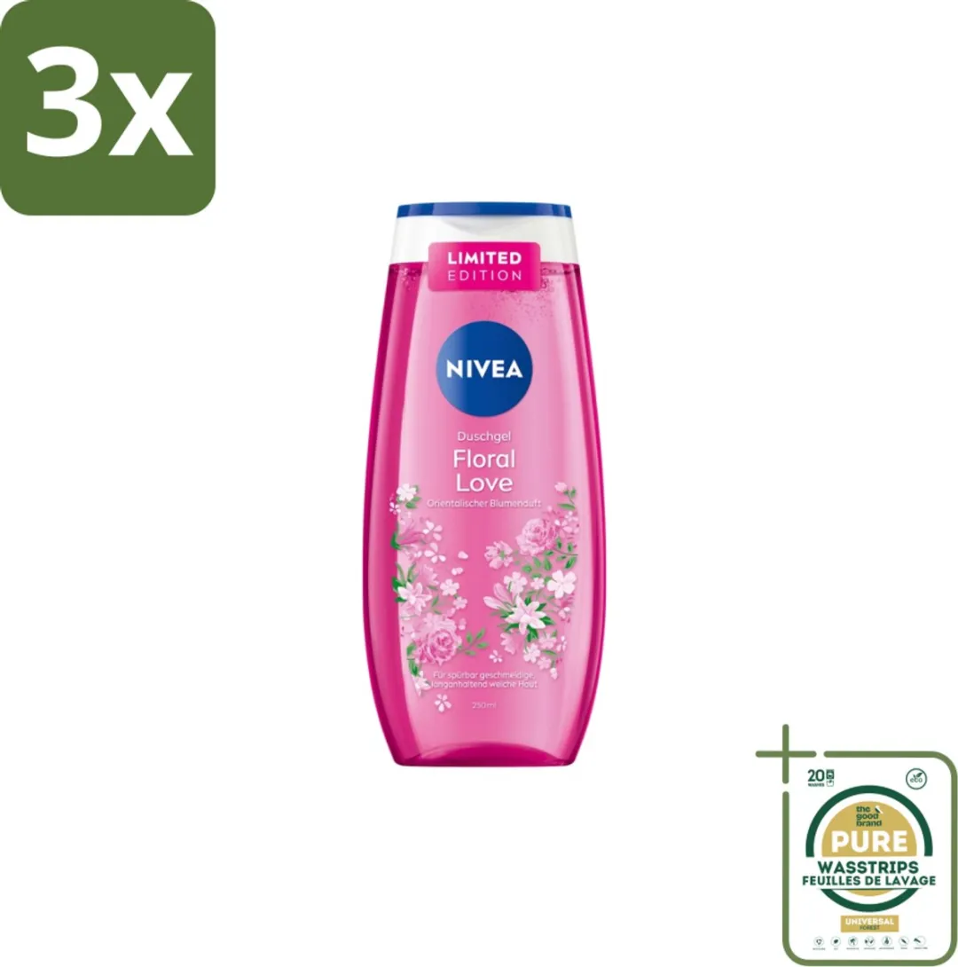 NIVEA Floral Love Douchegel 750ml