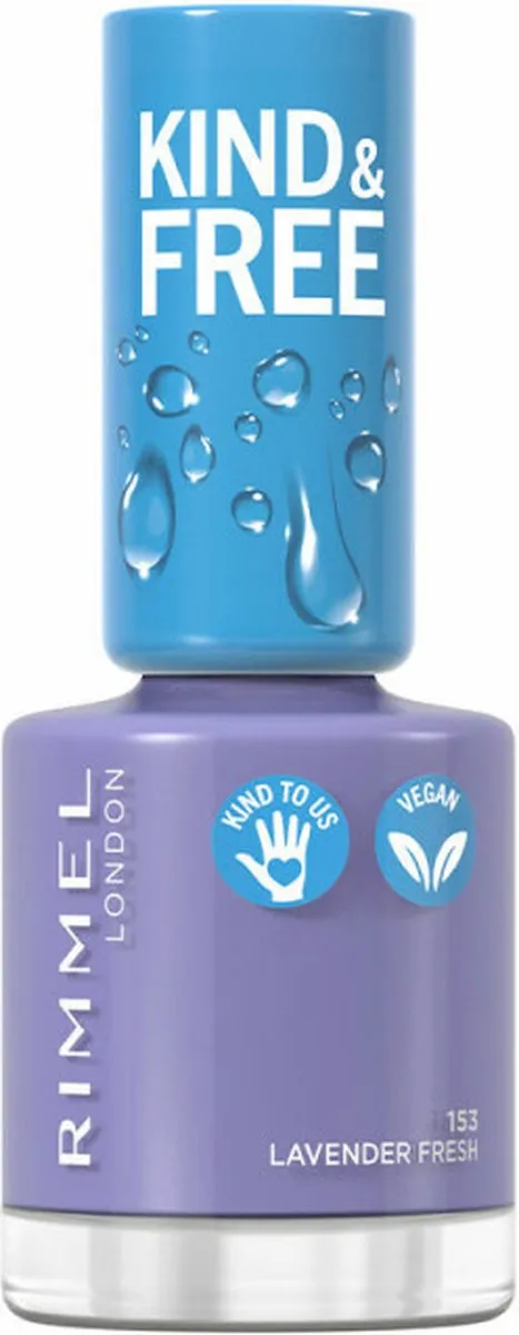 Rimmel London KIND & FREE Nagellak 153 Lavender Light - 8ml