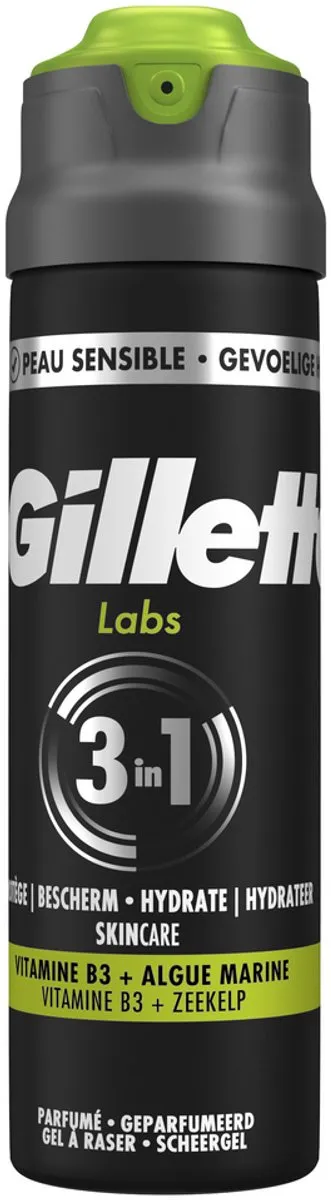 Gillette Labs Snel Schuimende Scheergel 198ml - 6 Stuks