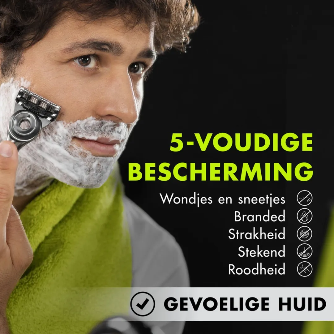 Gillette Labs Snel Schuimende Scheergel 198ml - 6 Stuks