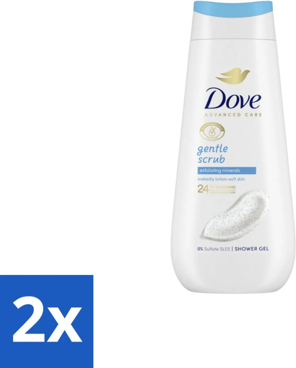 Dove Advanced Care Gentle Scrub Douchegel 450ml