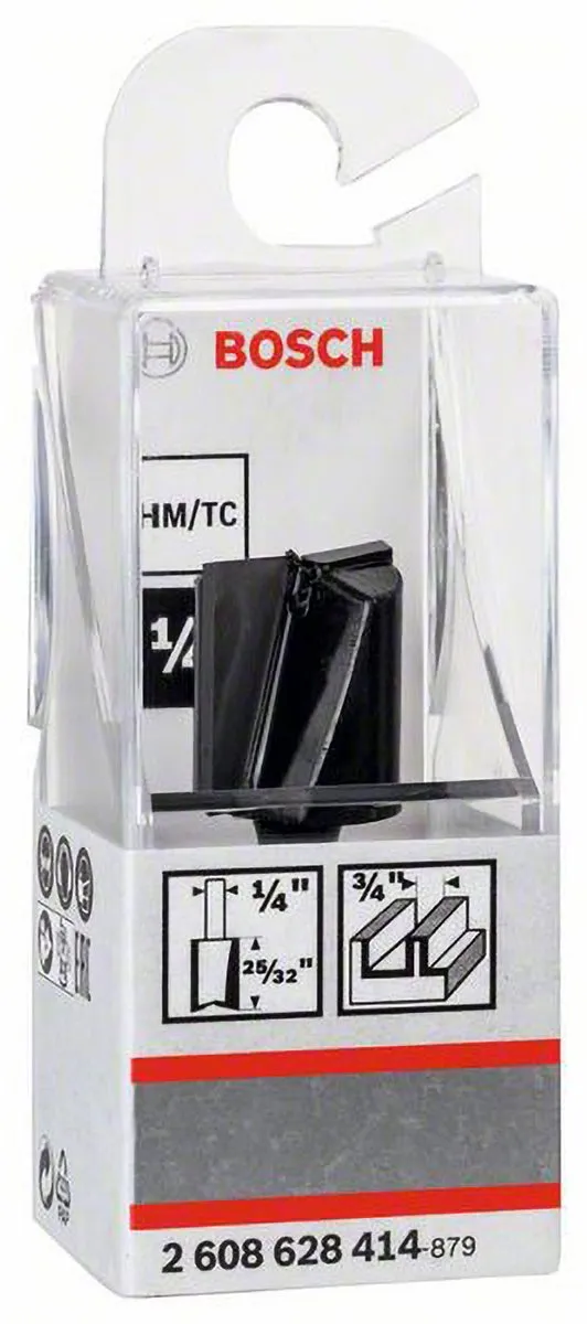 Bosch Sleuvenfrees 1/4" Ø19mm L19,6mm - 26086284