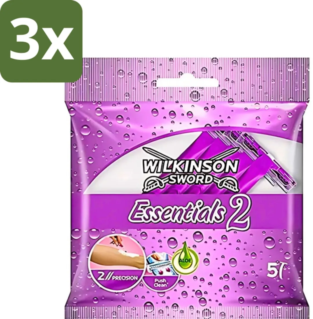 Wilkinson Essentials 2 Wegwerpscheermesjes 5 Stuks