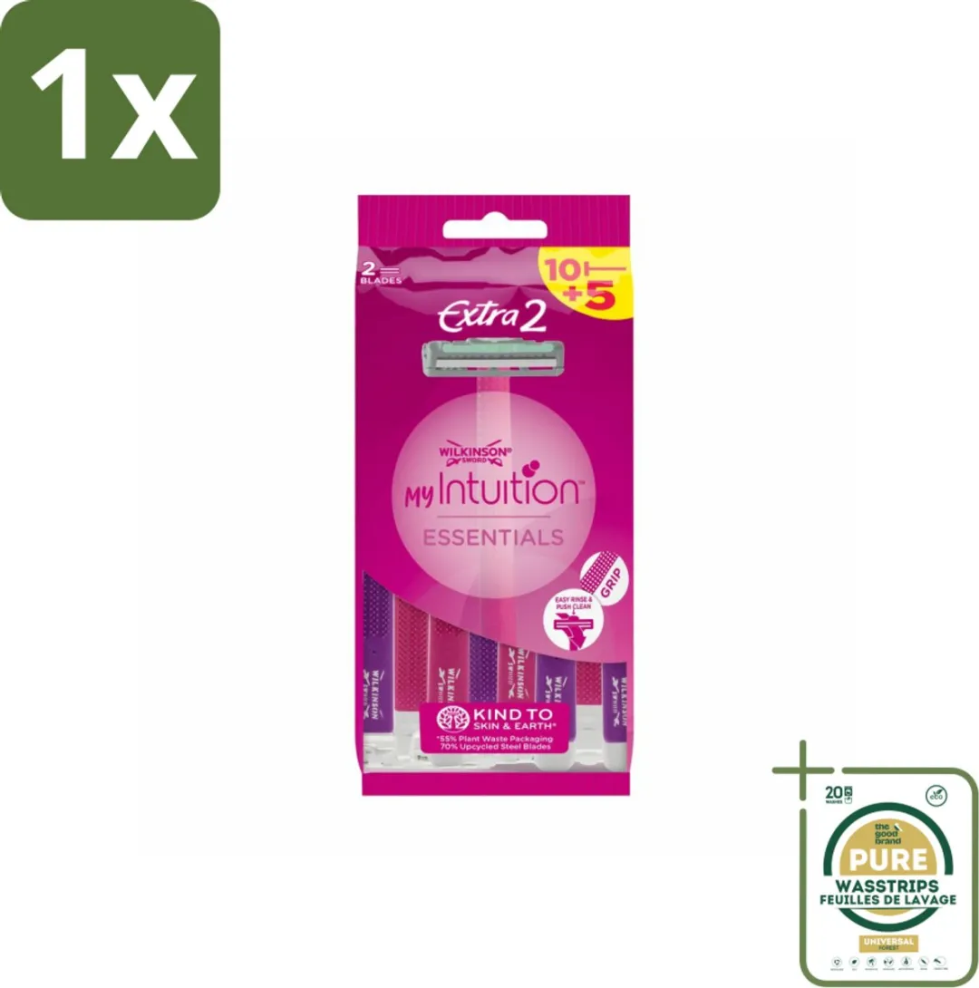 Wilkinson Extra 2 Beauty Wegwerpscheermesjes 15 Stuks