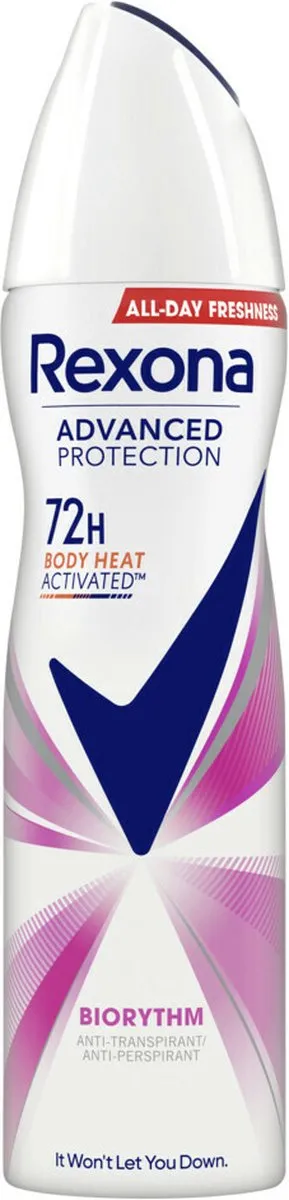 Rexona Deospray Biorythm 1800ml - 12 Stuks