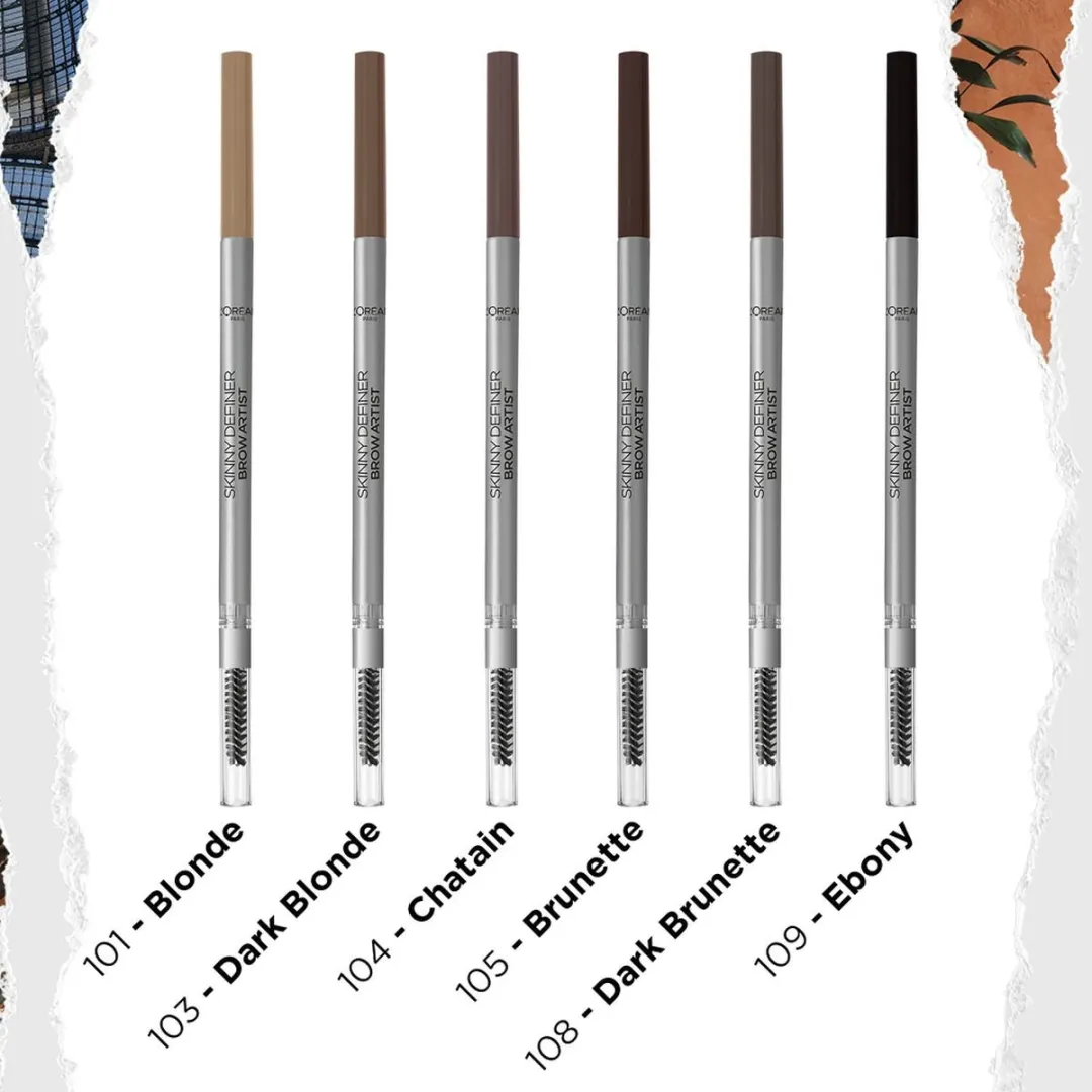 L'Oréal Paris Skinny Definer Brow Artist #104-Chatain