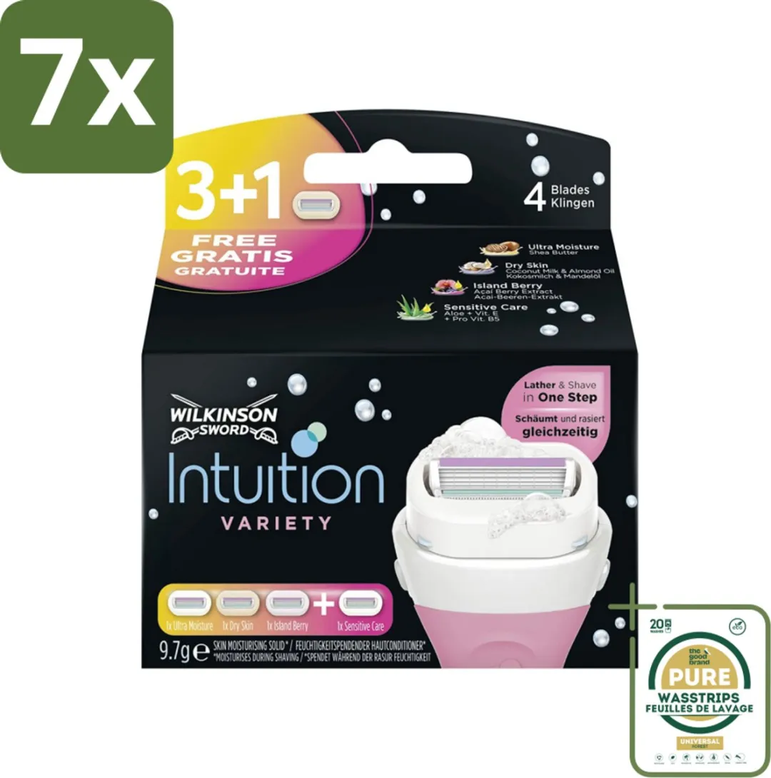 Wilkinson Sword Intuition 2-in-1 Navulmesjes 4 Stuks