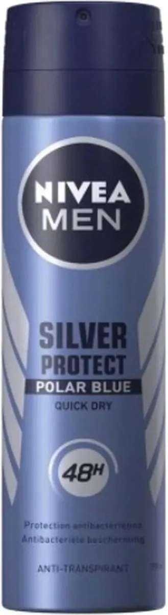 NIVEA Men Silver Protect Polar Blue Deo Spray 150ml