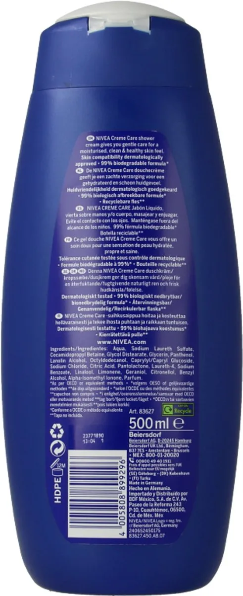 NIVEA Douchecrème Rich Moisture 500ml