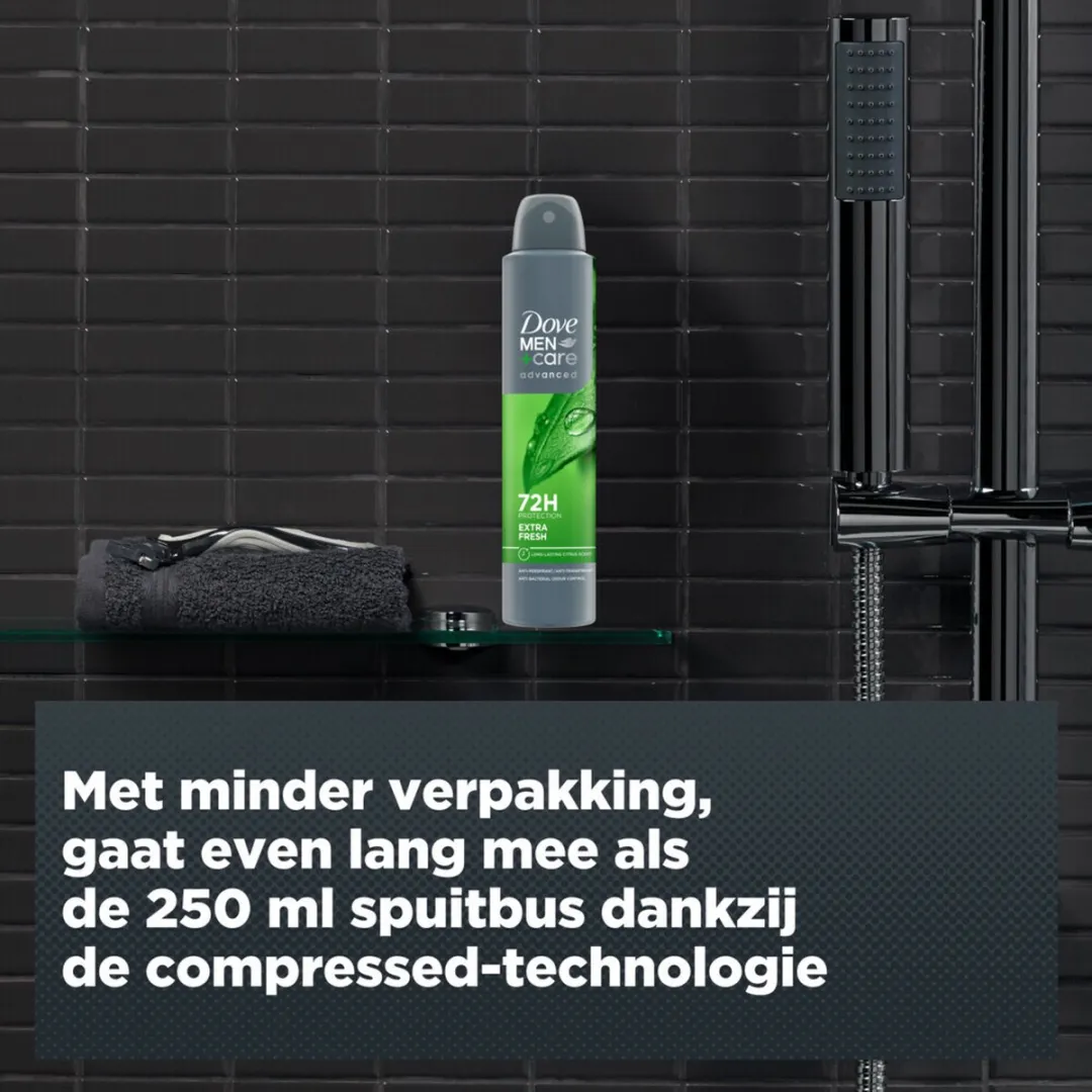 Dove Men+Care Extra Fresh Deo - 6x200ml