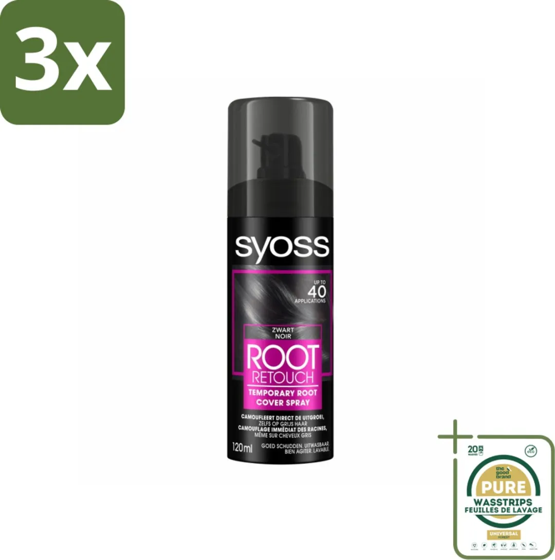 SYOSS Uitgroeispray Zwart