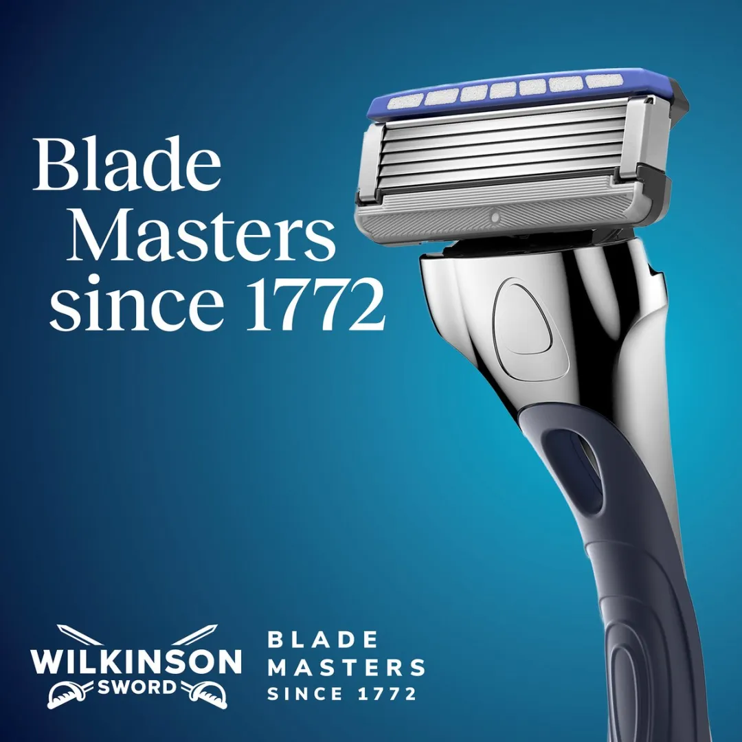 Wilkinson Sword Hydro 5 Scheersysteem - 13 Mesjes - Zilver/Blauw