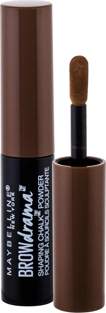 Maybelline Brow Drama Shaping Chalk Powder 130 Deep Brown - 1ml
