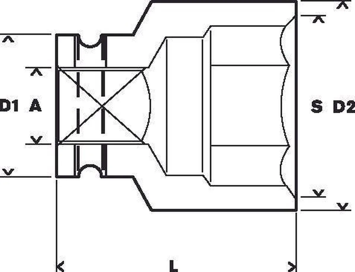 Bosch DOPSleutel SW 32 - Ø54cm