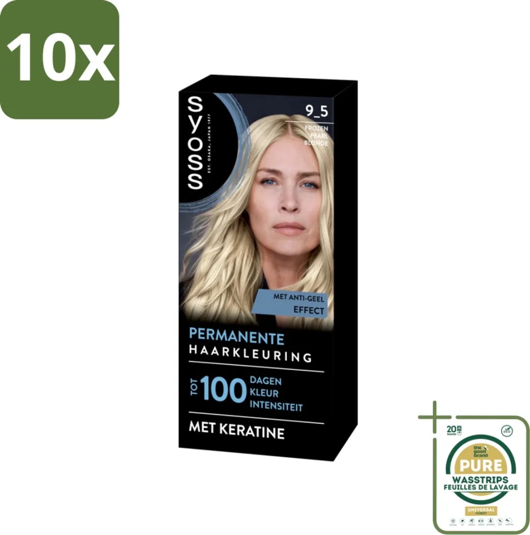 SYOSS Coloration 9-5 Frozen Pearl Blonde Haarverf