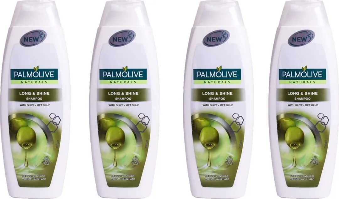 Palmolive Shampoo Long & Shine 4x350ml