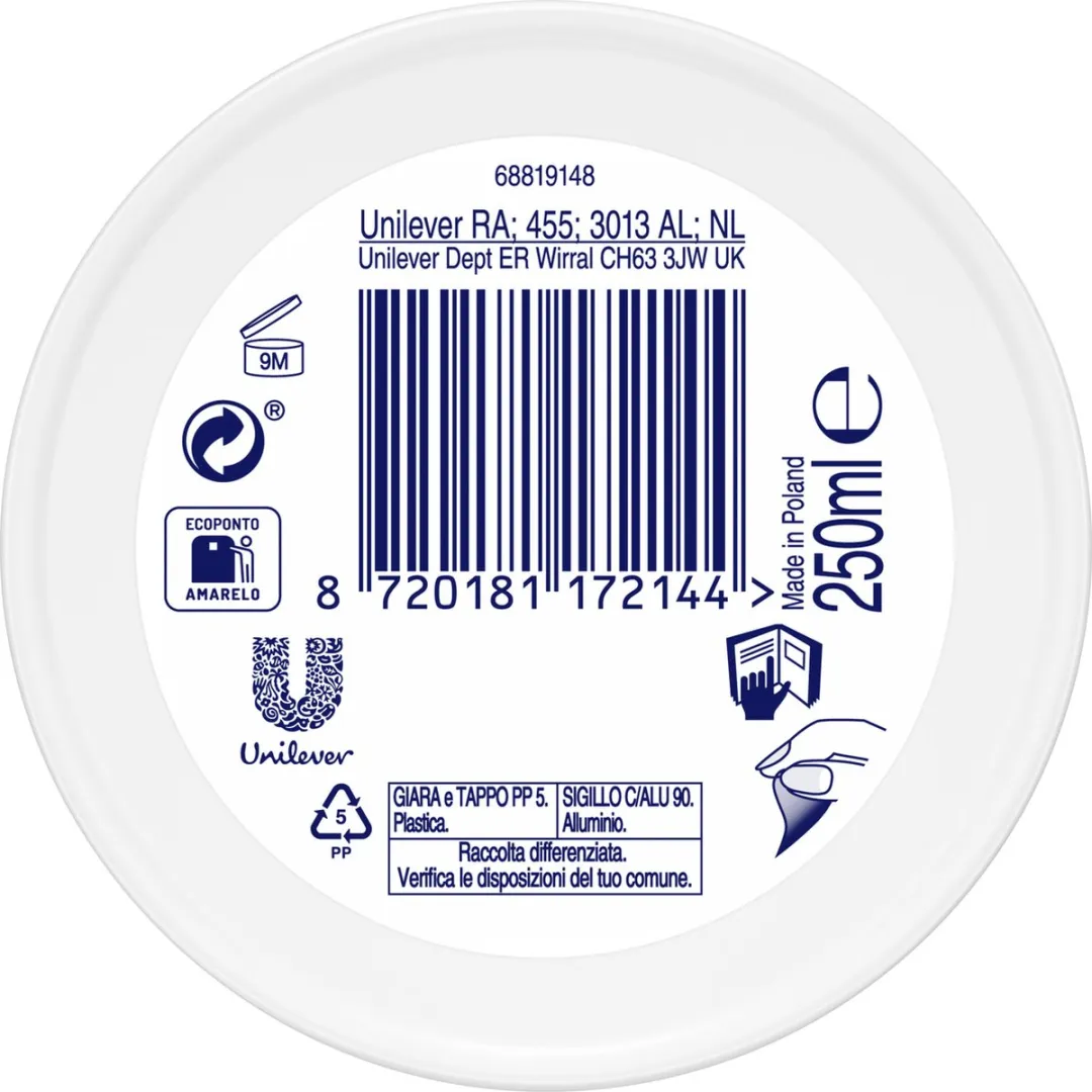 Dove Body Love Light Hydraterende Bodycrème - 250ml - 6 Stuks