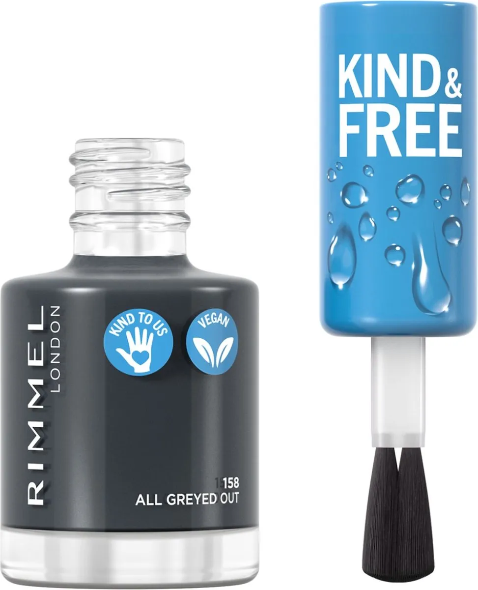 Rimmel London Kind & Free Nagellak 158 All Greyed Out