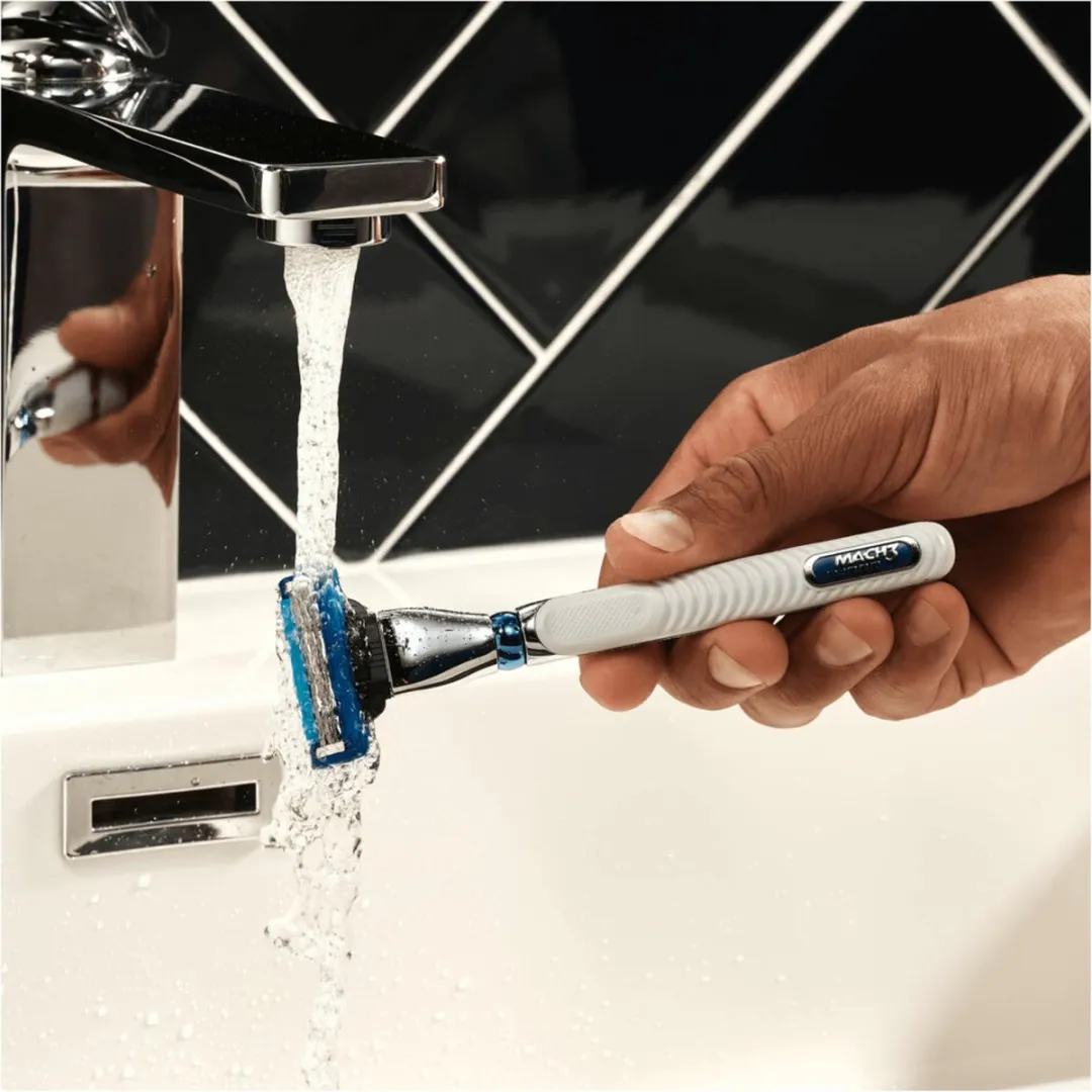 Gillette Mach3 Turbo Scheermesjes - 12 Stuks