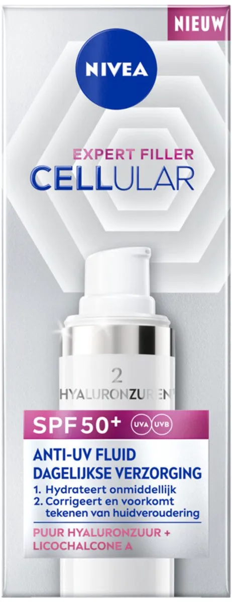 NIVEA Cellular Expert Filler SPF50+ Serum 30ml - 3 Stuks