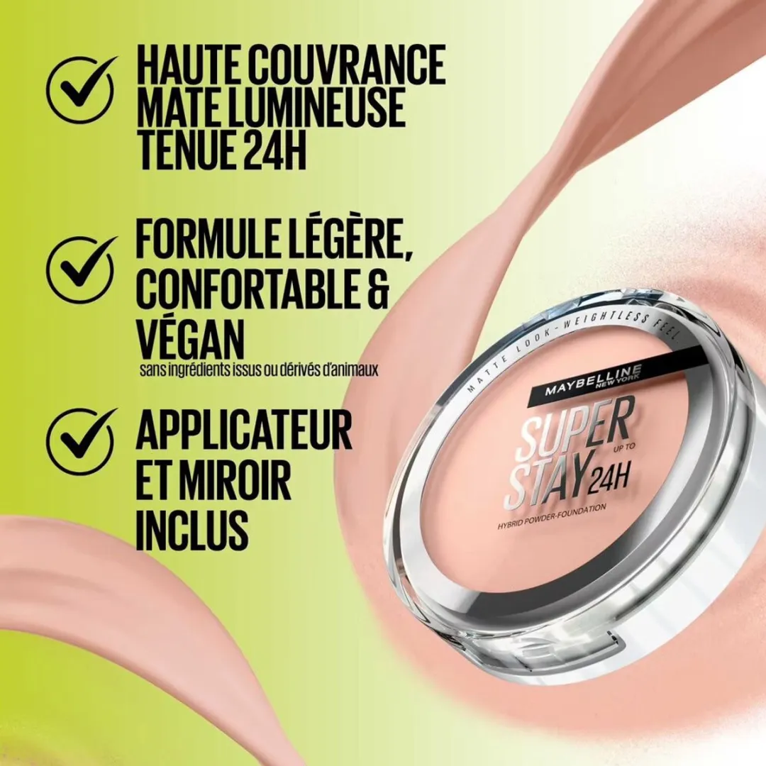 Maybelline SuperStay 24H Hybrid Powder Foundation 48 - 53g