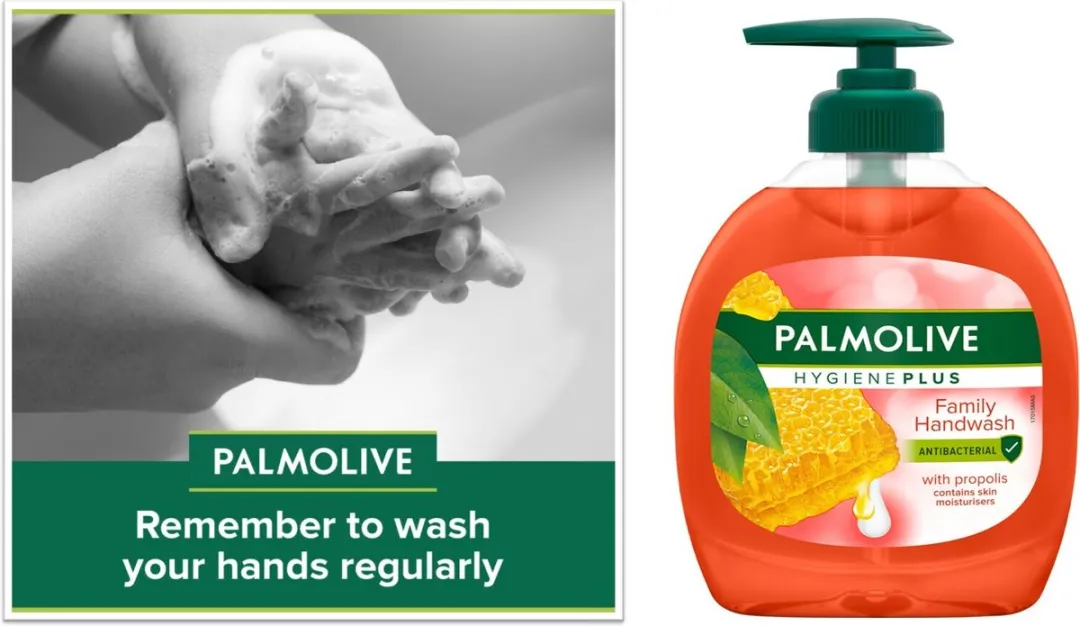 Palmolive Hygiëne Plus Anti-Bacteriële Handzeep 300ml - 6 Stuks