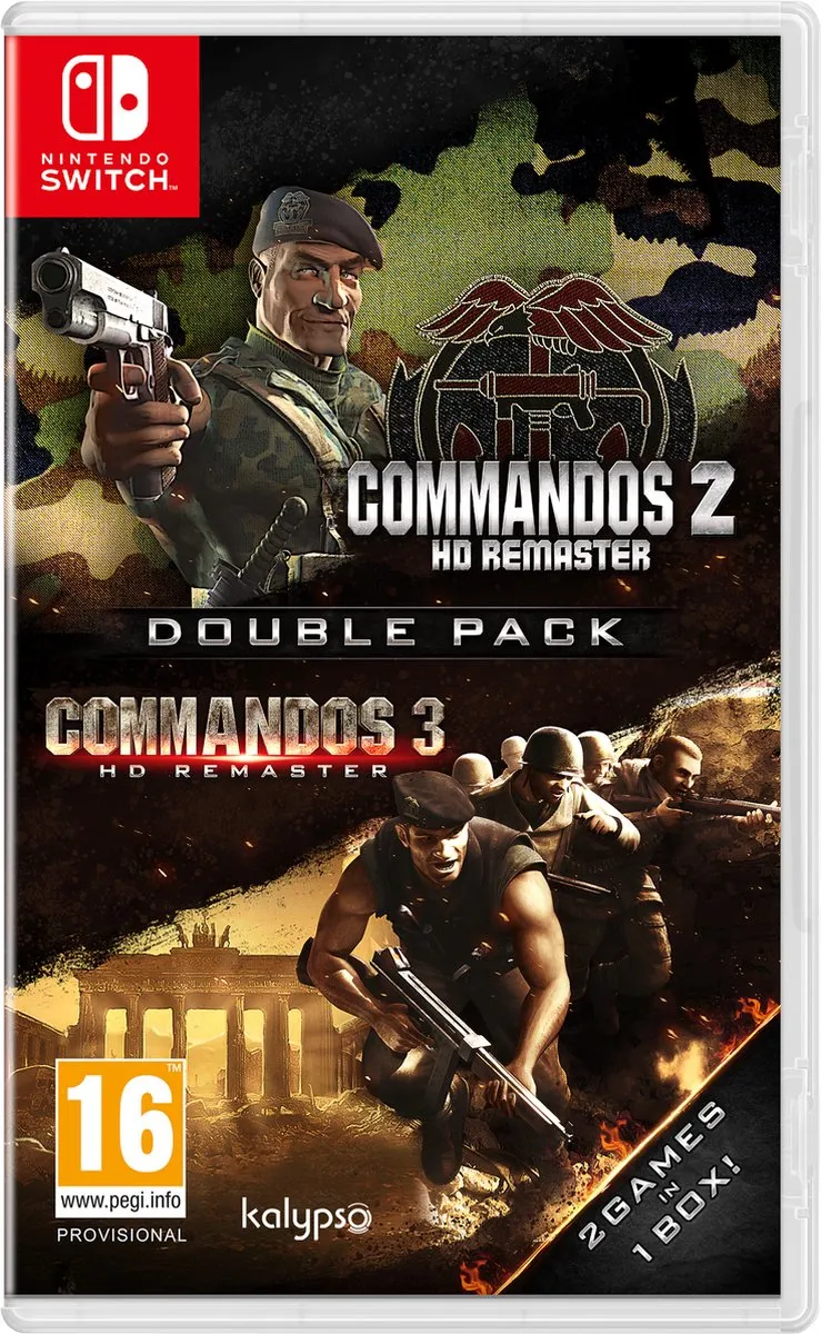 Plaion Commandos 2 & 3 HD Remaster Double Pack