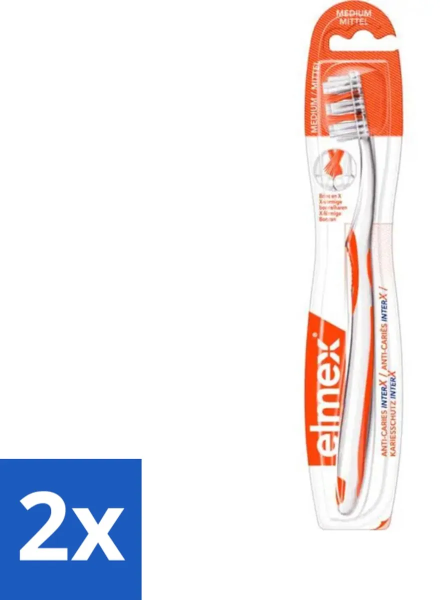 Elmex InterX Medium Tandenborstel
