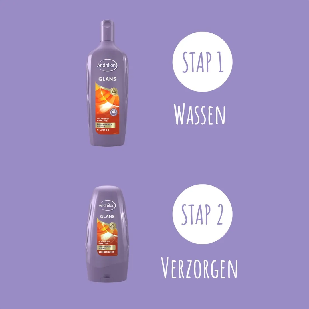 Andrélon Shampoo Glans - 6x450ml