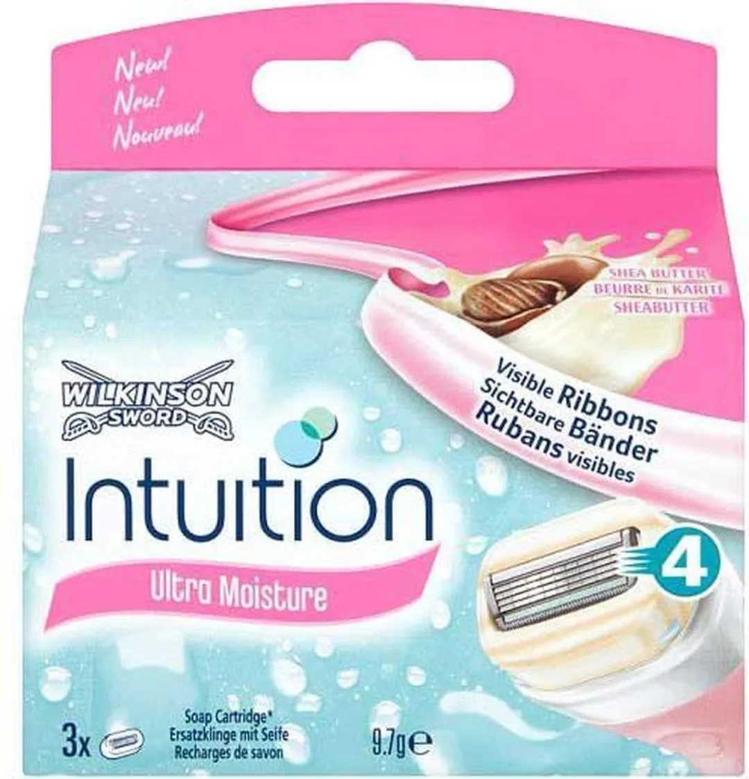 Wilkinson Sword Intuition Scheermesjes Ultra Moisture Shea Butter - 3 Stuks