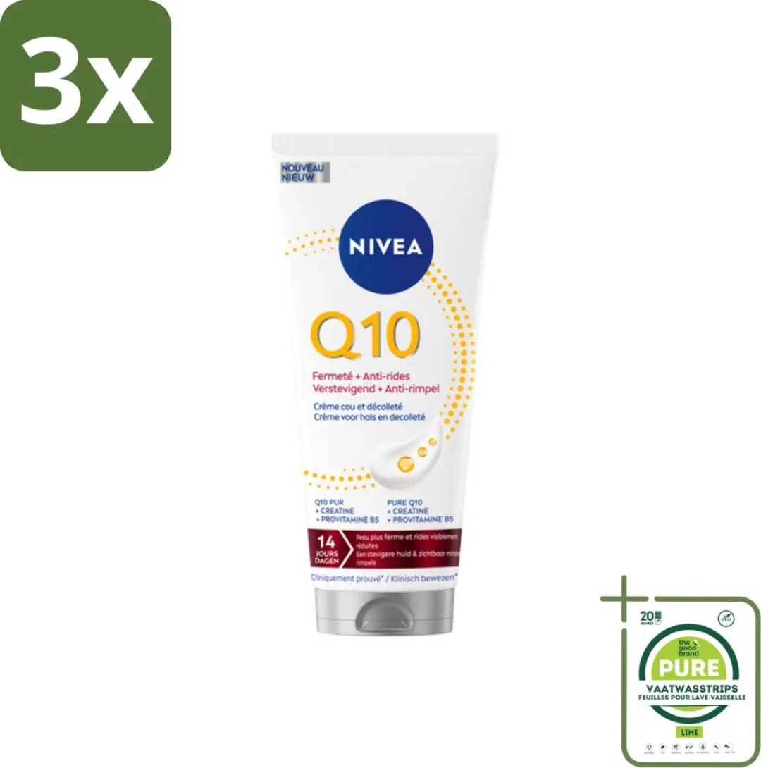 NIVEA Neck & Decolleté Crème Q10 600ml