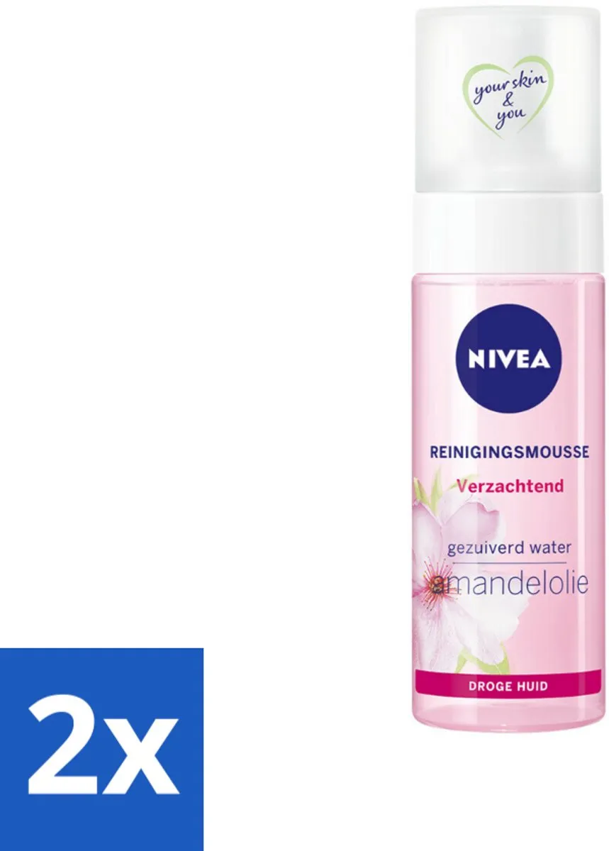 NIVEA Essentials Verzachtend Reinigingsmousse 300ml